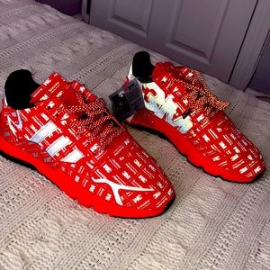 Red Adidas x 3M Nite Jogger 11.5